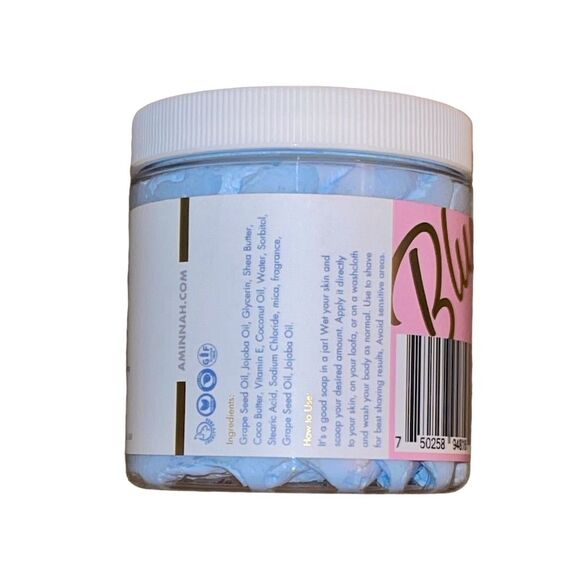 AMINNAH | Blueberry | Whipped Foaming Soap |8oz | New - Picture 2 of 4